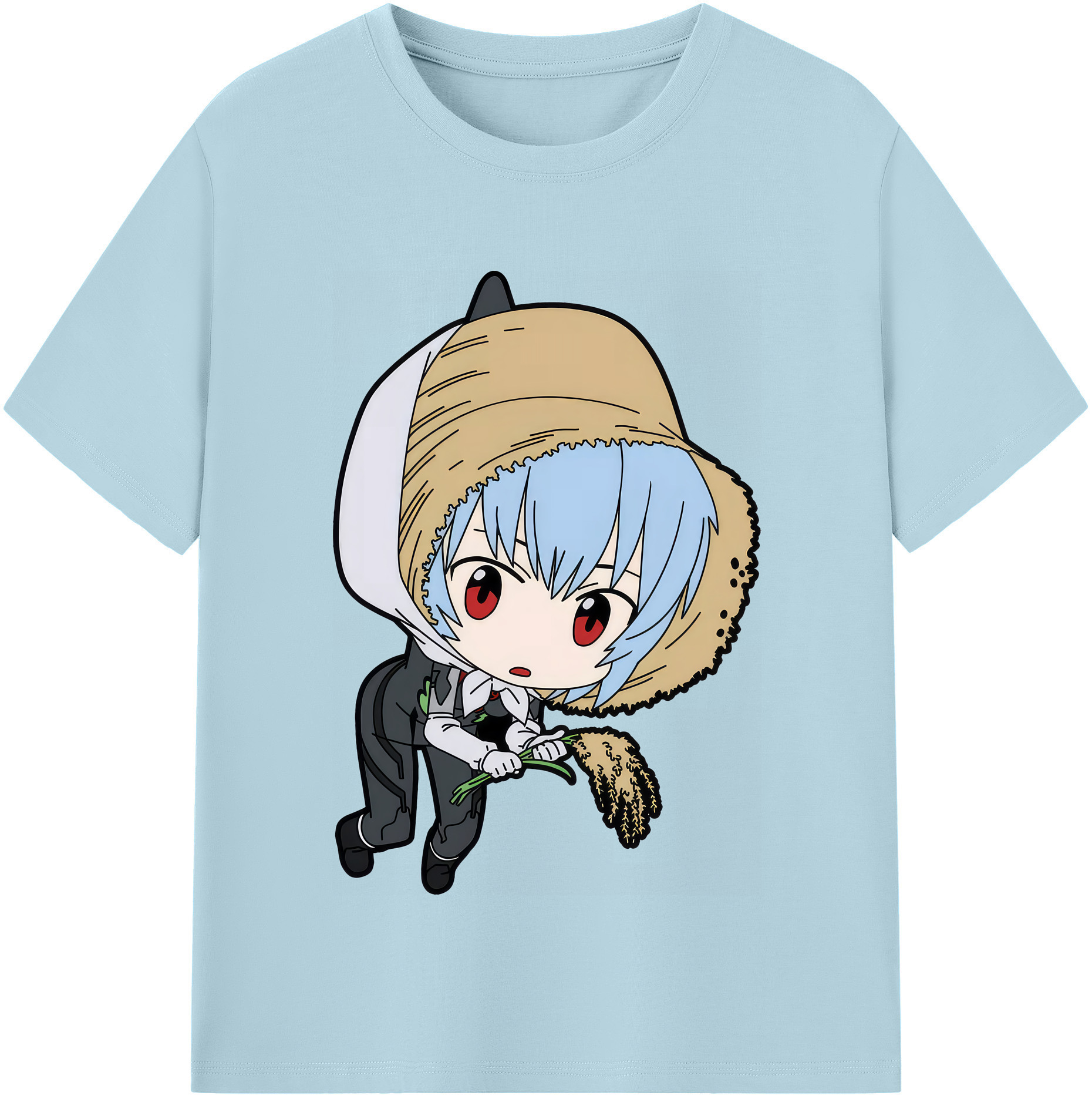 （画像用） EVA 新世紀エヴァンゲリオン 綿100％半袖Tシャツ（フロントプリント）